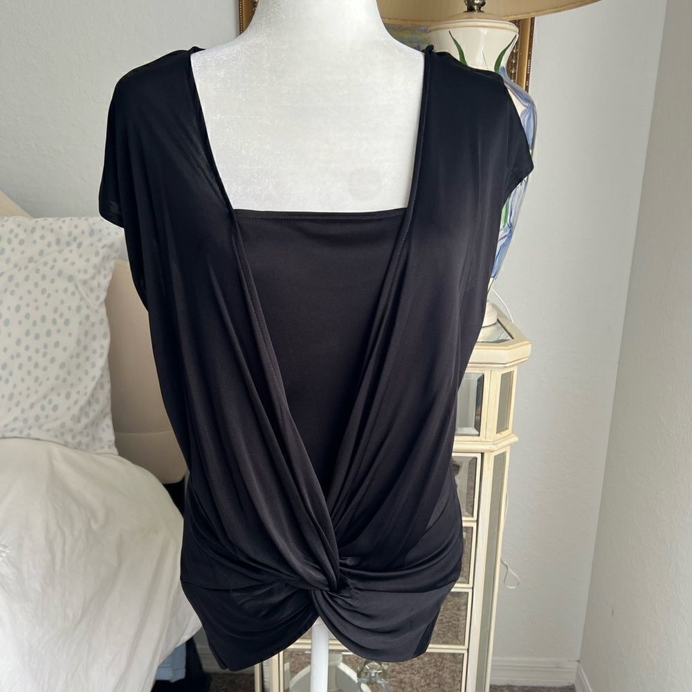 Filippa K black blouse